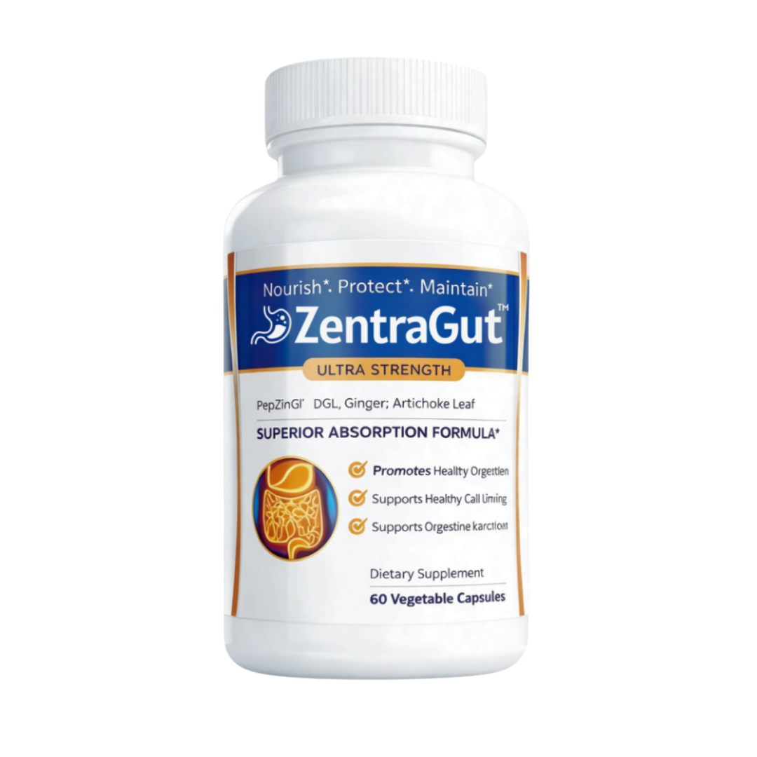 ZentraGut™ | Supports Digestive Comfort & Everyday Gut Wellness