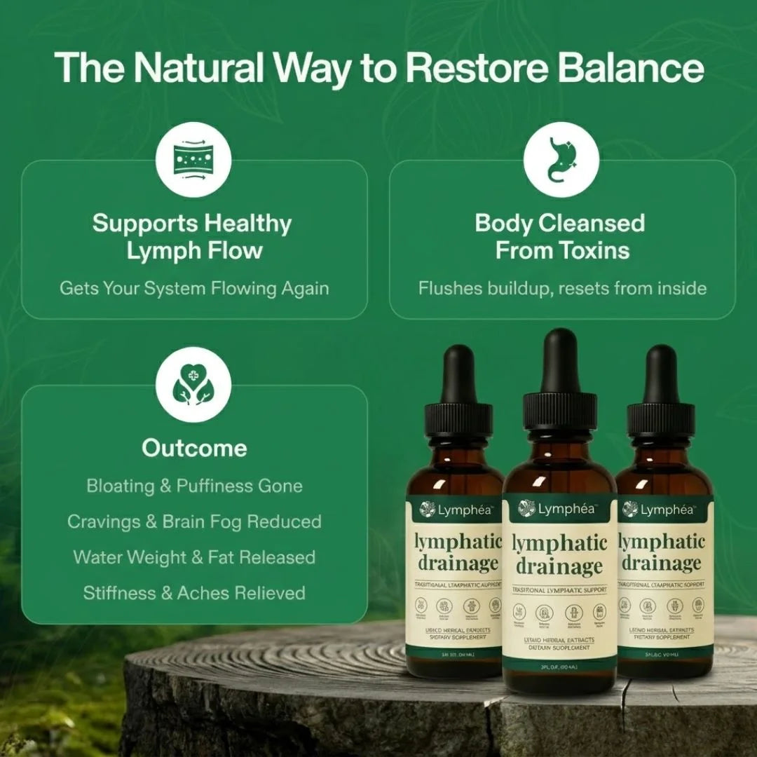 Lymphéa™ | Supports Lymphatic Wellness, Skin Freshness & Natural Balance