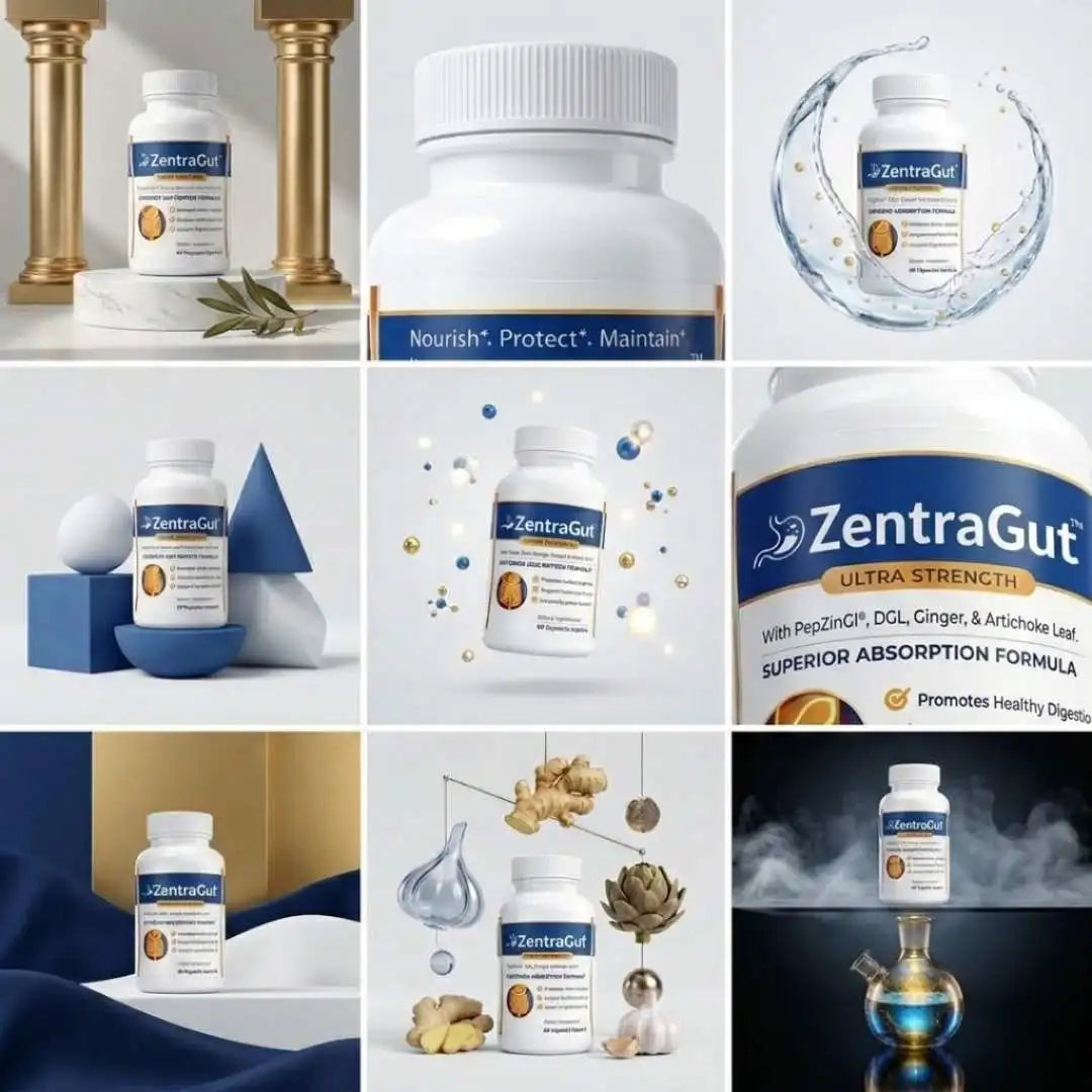 ZentraGut™ | Supports Digestive Comfort & Everyday Gut Wellness
