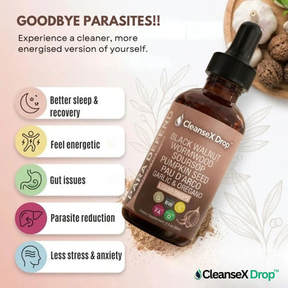 CleanseX Drop™ | Support Gut Health & Feel Lighter in Just 7 Days